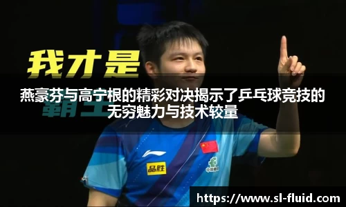 燕豪芬与高宁根的精彩对决揭示了乒乓球竞技的无穷魅力与技术较量